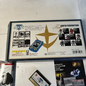 Bandai WonderSwan Gundam MSVS Earth Federation Limited Console CIB US Seller