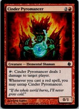 Cinder Pyromancer C Premium Deck Series: Fire and Lightning 9 LP Foil Magic
