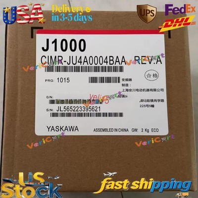 US FREE TAX 1PC  Yaskawa CIMR-JU4A0004BAA Frequency