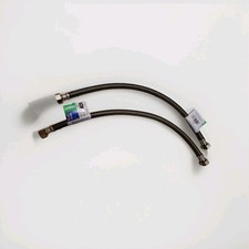 2 BrassCraft 1/2 in. FIP x 1/2 in. FIP x 20 Braided Polymer Faucet Connector