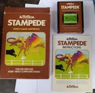 Stampede Atari 2600 Activision Complete In Box with Manual