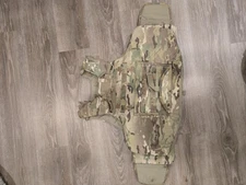 Tactical Vest Plate Carrier with Kevlar Plates and 3A Inserts Panels Gen V