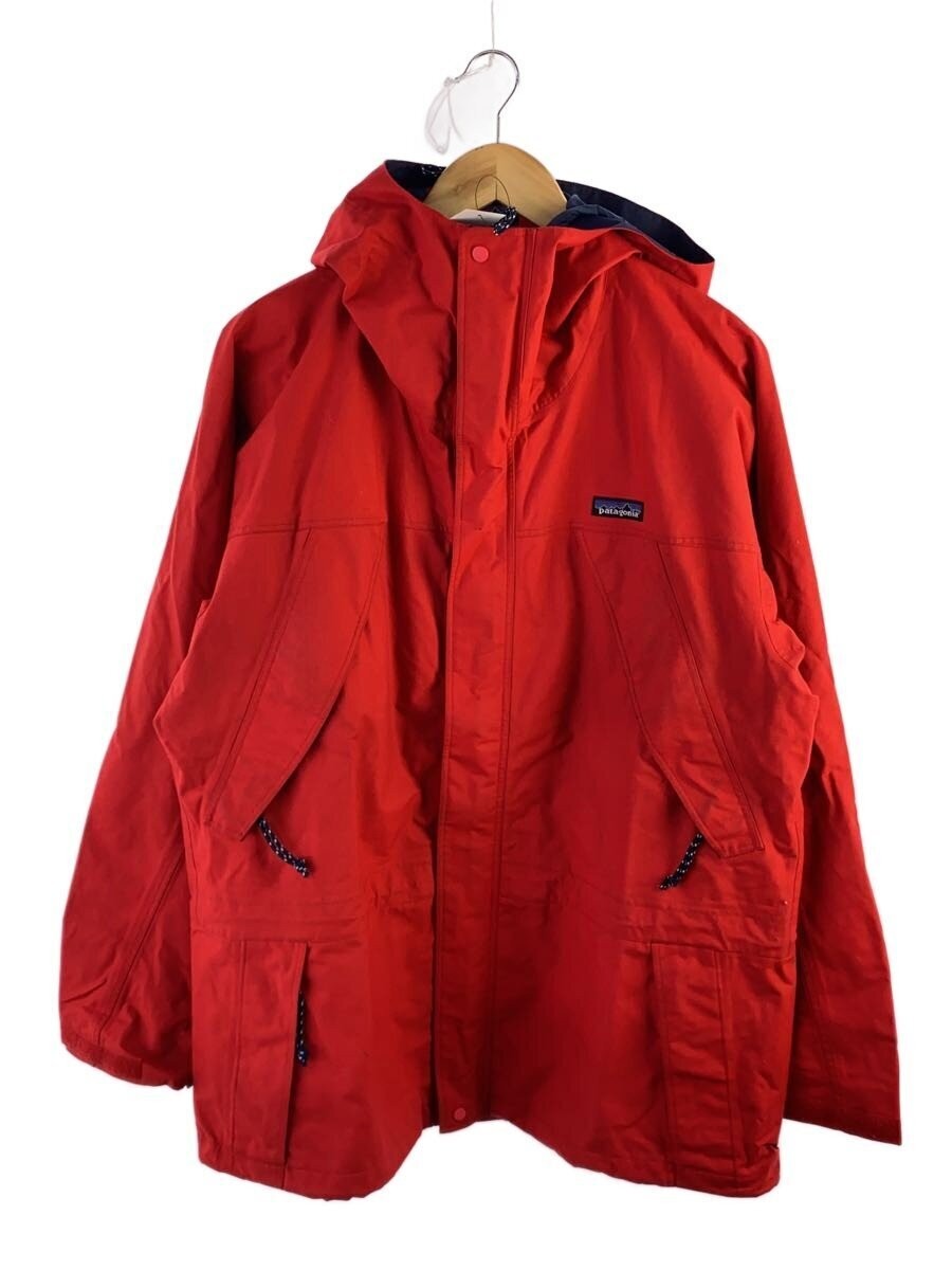 Mountain Parka M Nylon Red Model 83602 Used