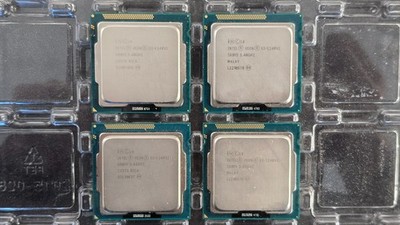(Lot of 4) INTEL Xeon E3-1240V2 SR0P5 3.40 GHz 8 MB SKU 15531 #21