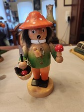 Räuchermann PILZSAMMLER SIGRO ERZGEBIRGE  20cm !!!