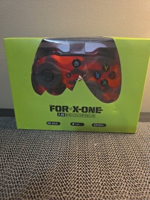 For X one 2.4g Wireless Controller Red/Black