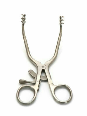 MILTEX #19-655 SCHUKNECHT Postauricular Retractor, 3 X 3 Teeth, 3