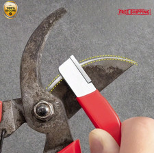 1pc Compact Non Slip Pruner Sharpener w/ Prot...