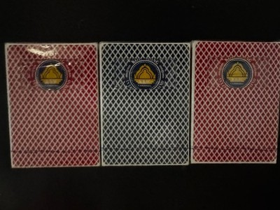 Unopened Bee KKIC Cambodia Koh Kong Playing Cards Rare 2 red One Blue Sealed
