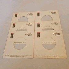 45 RPM 7" RECORD SLEEVES CO. SLEEVE 6 PACK SEE PHOTO Stax Records SLV390 