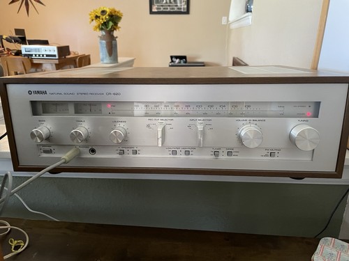 Yamaha CR-620 Natural Sound Stereo Receiver Vintage