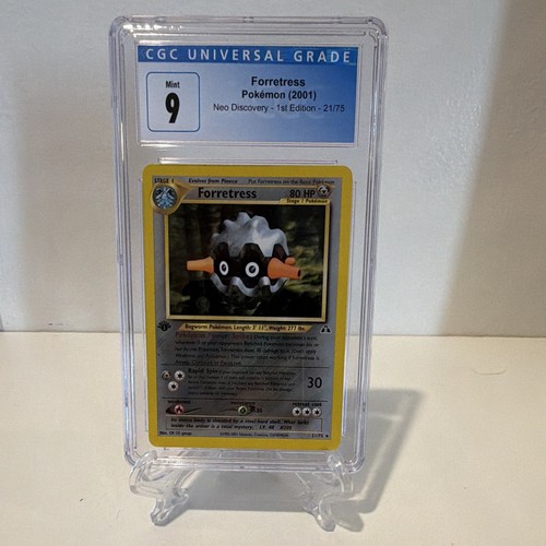 Forretress (1st Edition) graded CGC 9 for sale on eBay