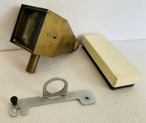 Curious Lens Artefact Of Yesteryear, Nice To Look At And Through (12cm), VGC