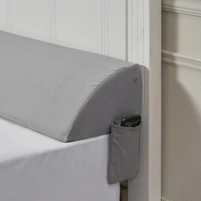 VEVOR Bed Wedge Pillow for Headboard 72" x 10" x 6" Bed Gap Filler Fill 0-7" Gap