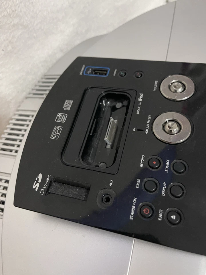 Philips Micro Hi-Fi System Bluetooth SD USB iPod Dock BTM630/37 Wireless TESTED - Image 4 of 4