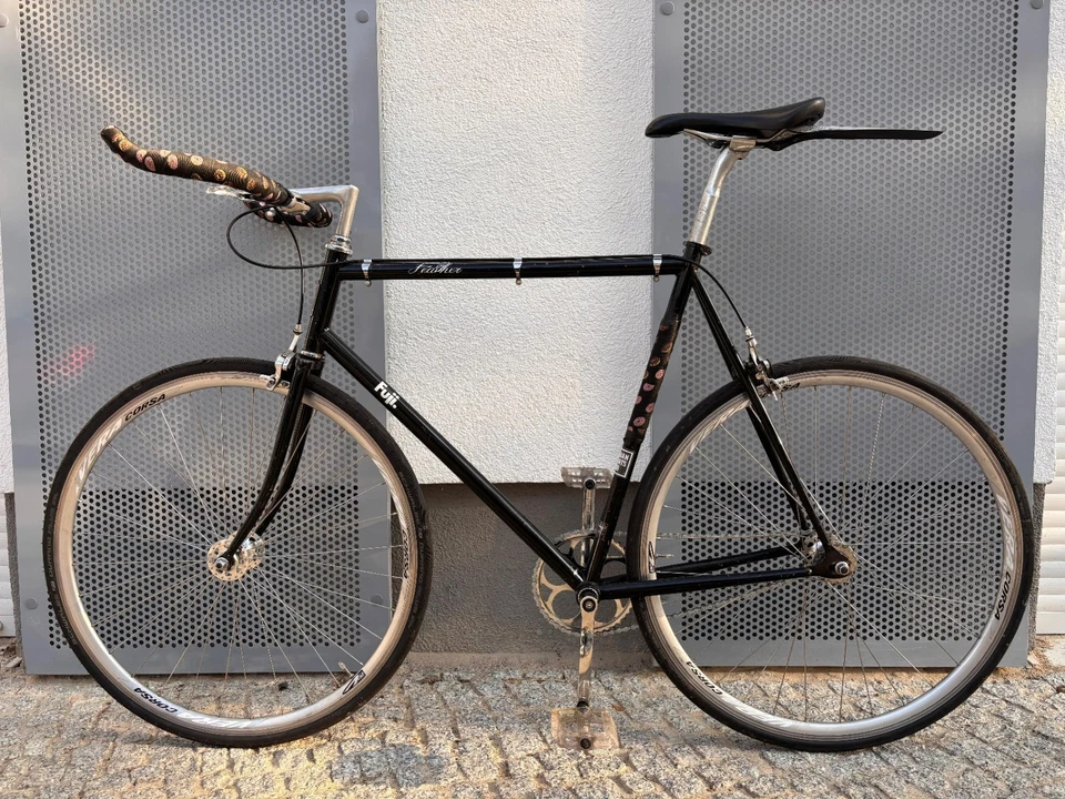 Singlespeed Fahrrad Fuji Feader 28zoll   Rahmen Schwarz