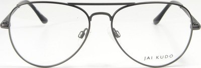 JAI KUDO JK063 C2 Matte Gunmetal Metal Eyeglasses Glasses Frame 53-14-140 NEW