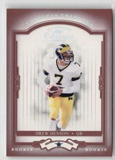 Donruss Classics 2004 Drew Henson Rookie #226 Tributes Limited 054/100 Card. rookie card picture