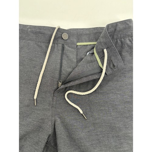 Faherty All Day 4-Way Stretch Chino Hybrid Style Shorts 5"Dark Grey 33 - Picture 8 of 11