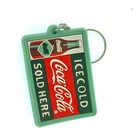 Vintage Coca Cola Coke Rubber - Keyring Keychain