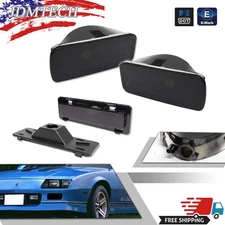 Smoke Bumper Signal + Side Marker Lights Lamps For 85-92 Chevrolet Chevy Camaro