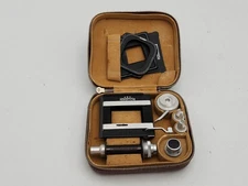 *Read Rollei Rolleiflex TLR Rolleikin 2 35mm Film Adapter Conversion Kit in Case