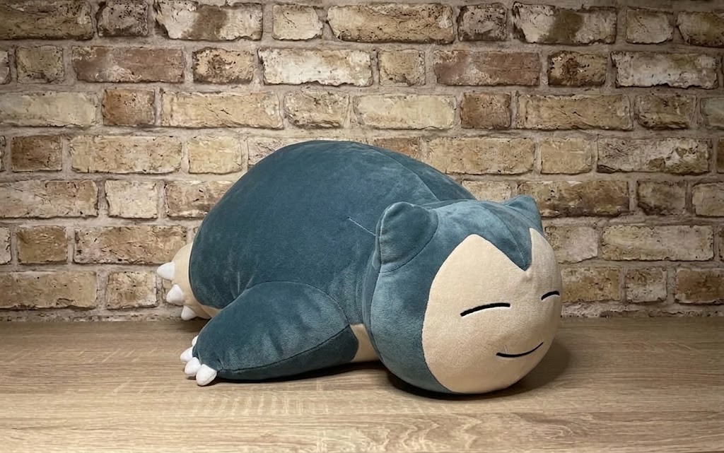 Juguete suave de peluche Pokemon Snorlax Sleeping 45 cm - Nuevo vendedor del Reino Unido