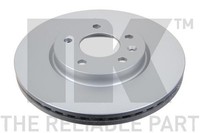 2X Bremsscheibe NK 315015 FüR Chevrolet Opel Cruze Astra Zafira Volt Orlando P12