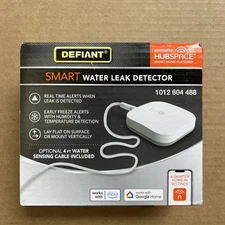 DEFIANT Smart Water Leak Detector SWLZ20BWB Powered HUBSPACE