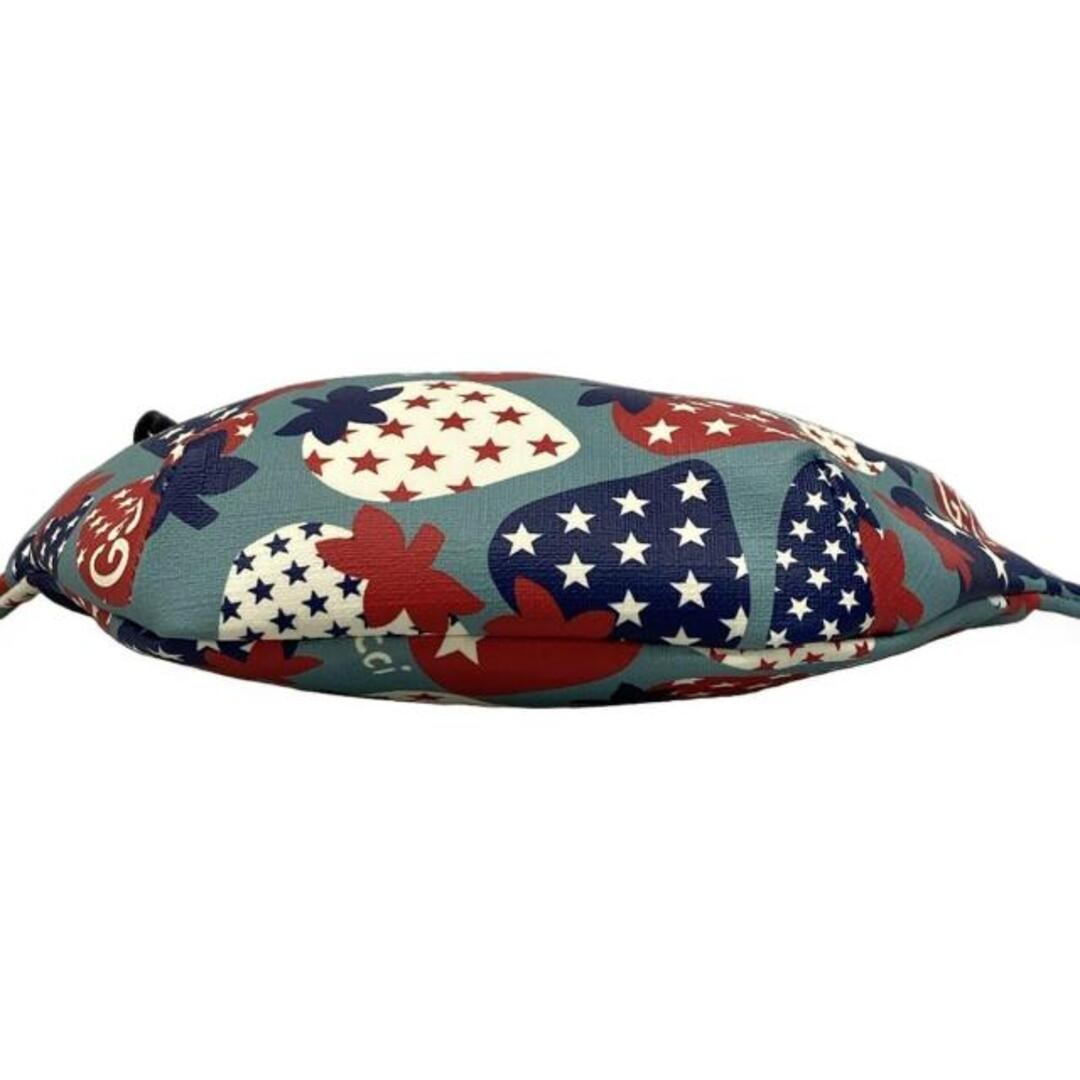 Gucci Kids Waist Pouch Belt Bag Light Blue Red Multi Used thumbnail 6