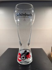Weizenglas Weizenbier Sch&ouml;nbuch Braumanufaktur Fu&szlig;ball 2016 Sammelglas 0,5 l