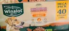 Winalot Sunday Dinner in Gravy Wet Dog Food Mega Pack - 40 Pouches X 100g 4.09 per kilo