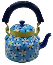 Designer Décor Maison Hand Painted Aluminium Thé Café Bouilloire pour Cadeau But