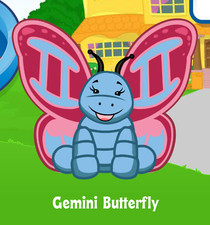 Webkinz Gemini Butterfly Virtual PET Adoption Code Only Messaged Webkinz Bug Pet