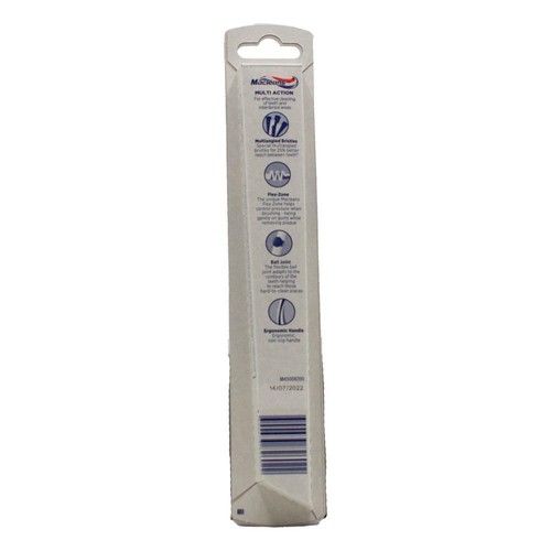 12x Macleans Toothbrush Multi Action Soft Bristles Care Dental Tooth Cleaner - Picture 3 of 5