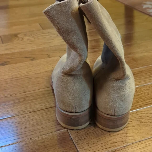 Union Made in USA Beige men\'s suede boots size 7,5 Union Made in USA Beige Men main image 2