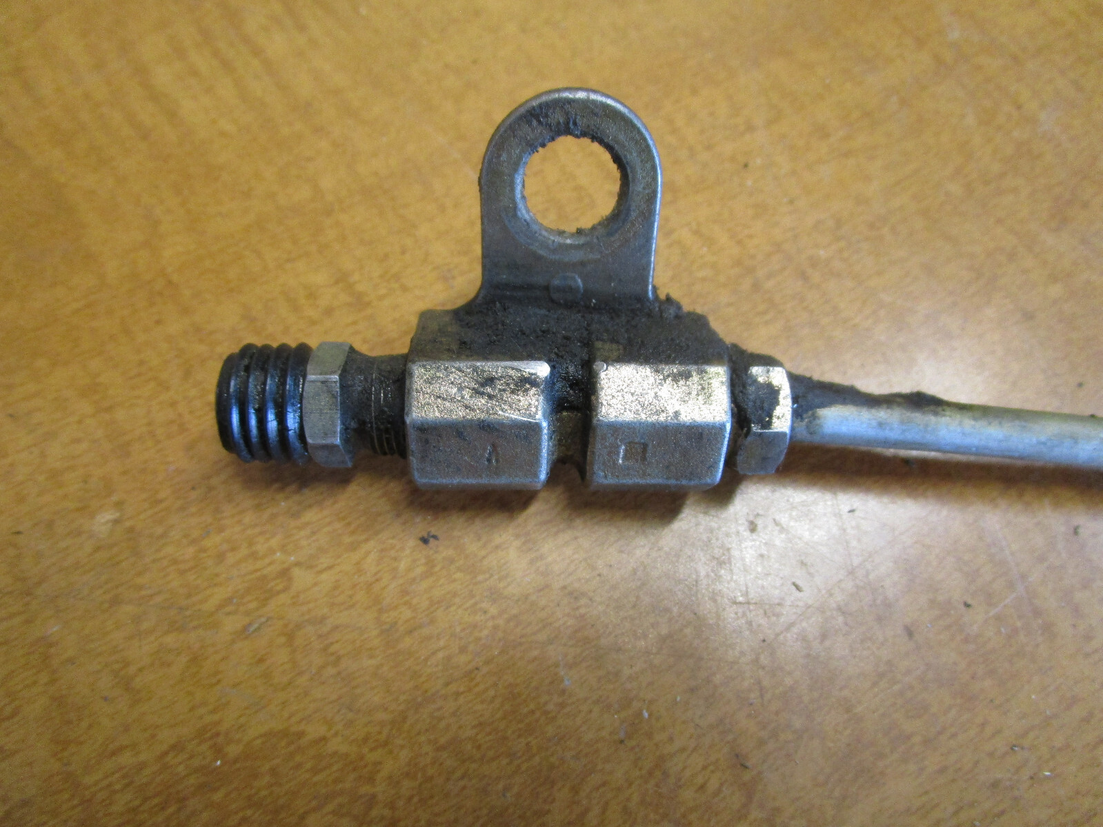 Ferrari 348,Mondial t - Clutch Pipe With Block & Bleed Screw - P/N 139924