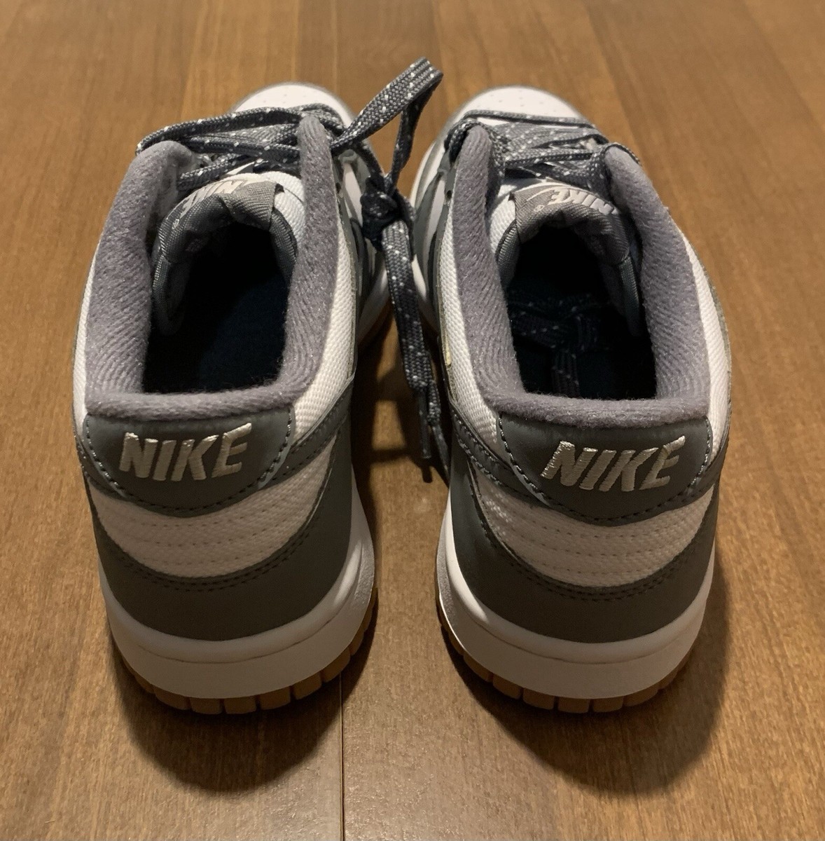 Nike Dunk Low Smoke Grey Reflective Gum Sneakers Retro