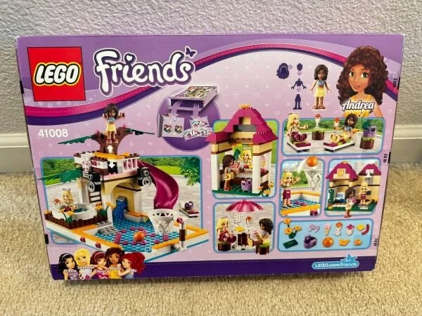 乐高朋友 Heartlake City 游泳池 41008 玩具建筑套件 423 件 — 第 2/4 张图片