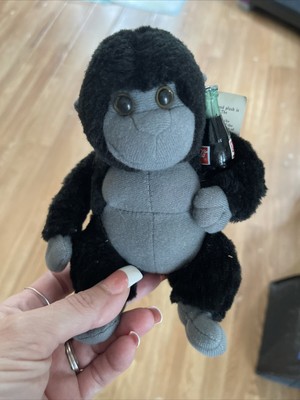 VTG RARE 1996 Coca-Cola Coke Bottle Gorilla Ape Monkey Plush Stuffed Animal 7''