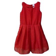 Girl's Red Holiday Christmas Dress Size 6