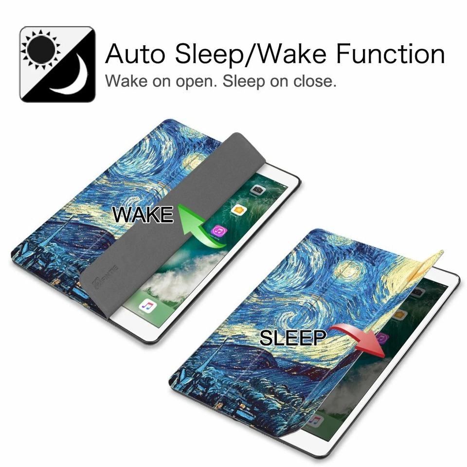 For Apple iPad Pro 12.9 inch 2nd Gen 2017 Case Cover Stand Shell Auto Sleep/Week - Image 4 of 4