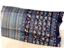 Bassetti KISSENHÜLLE LIVORNO B1 blau SATIN 50/70 SATIN Kissen LILITH 1. Wahl