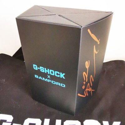 Signiert von George Bamford   Casio G-Shock x Bamford Triple Blue   DW-6900BWD-1ER