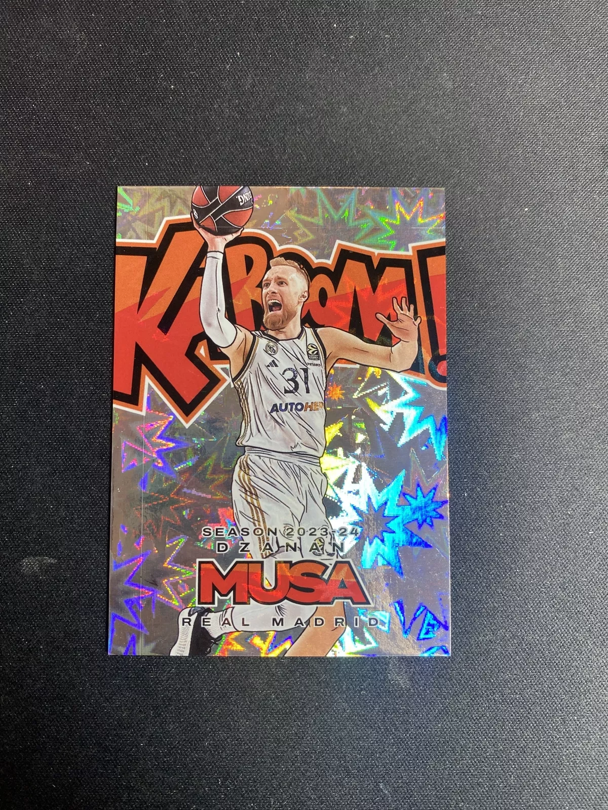 2023-2024 Panini Crown Royale Euroleague Dzanan Musa Kaboom SSP