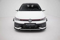 Front Ansatz V.4 FüR VW Golf 8 GTI / GTE / R-Line Mk8 Facelift Spoilerlippe