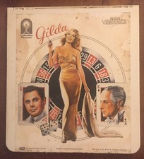Rita Hayworth Gilda 1983 CED Capacitance Electronic Disc System