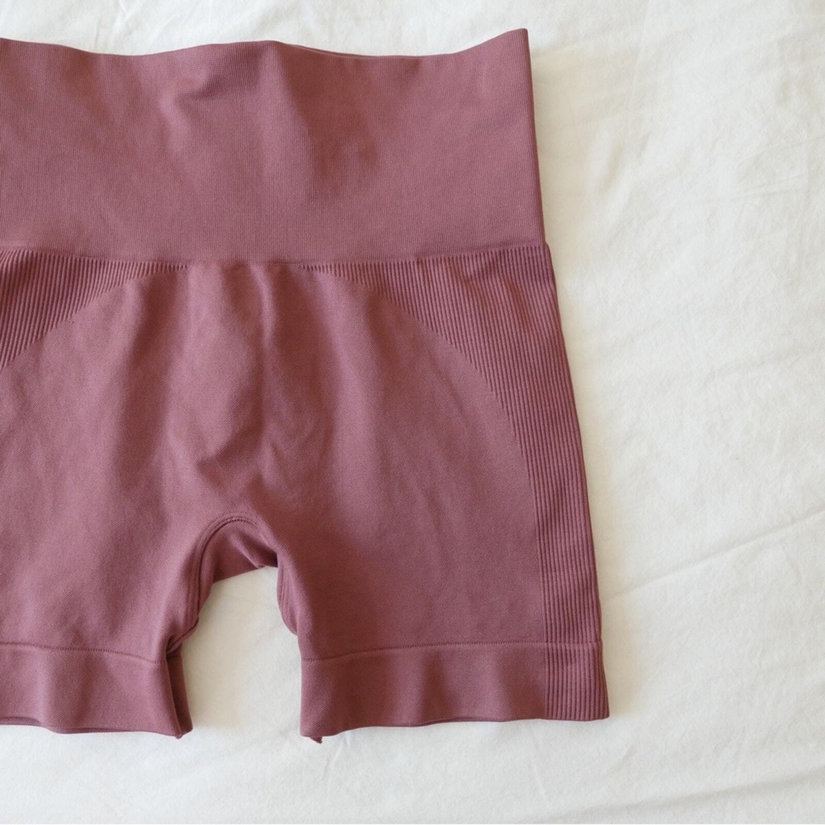 Set Active Mauve Bike Shorts High Waisted M