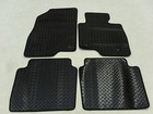 Fits Mazda 6 Estate 2013-on Fully Tailored Deluxe RUBBER Car Mats in Black