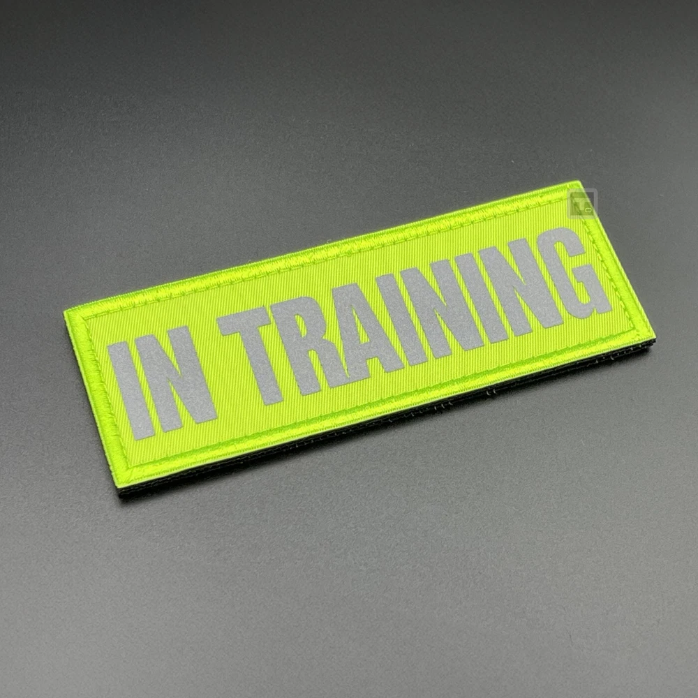 Dog Harness Patch Hook & Loop Canine K9 Vest Warning Badge Tactical Pet Labels